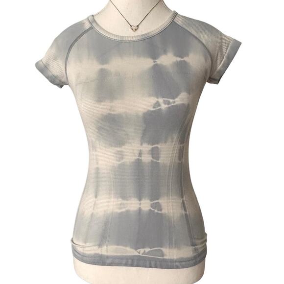 Ivivva Lululemon Tye dye Swiftly Tech Girl Kids Top Size 10 Could fit women’s XS - Picture 1 of 5